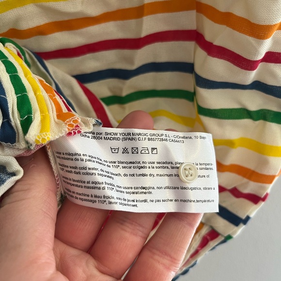 NWT Compania Fantastica Maldives print top size medium - Picture 10 of 11